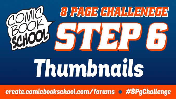Graphic for Thumbnails stage of 8 Page Challenge