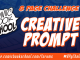 Creative Prompt Header for 8 Page Challenge #2